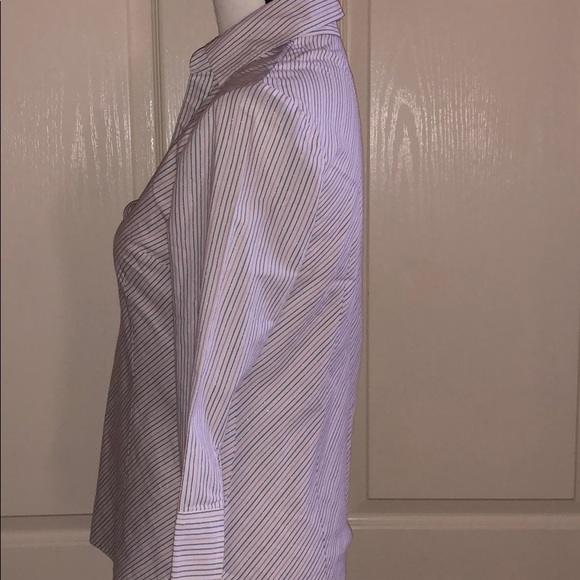 EXPRESS - Stripe Button Shirt - Size 5/6 - Picture 4 of 8